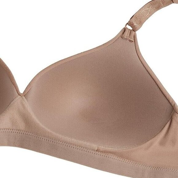 **Warner's** Women's Blissful Benefits Back-Smoothing Comfort Wireless T-Shirt - Picture 5 of 11